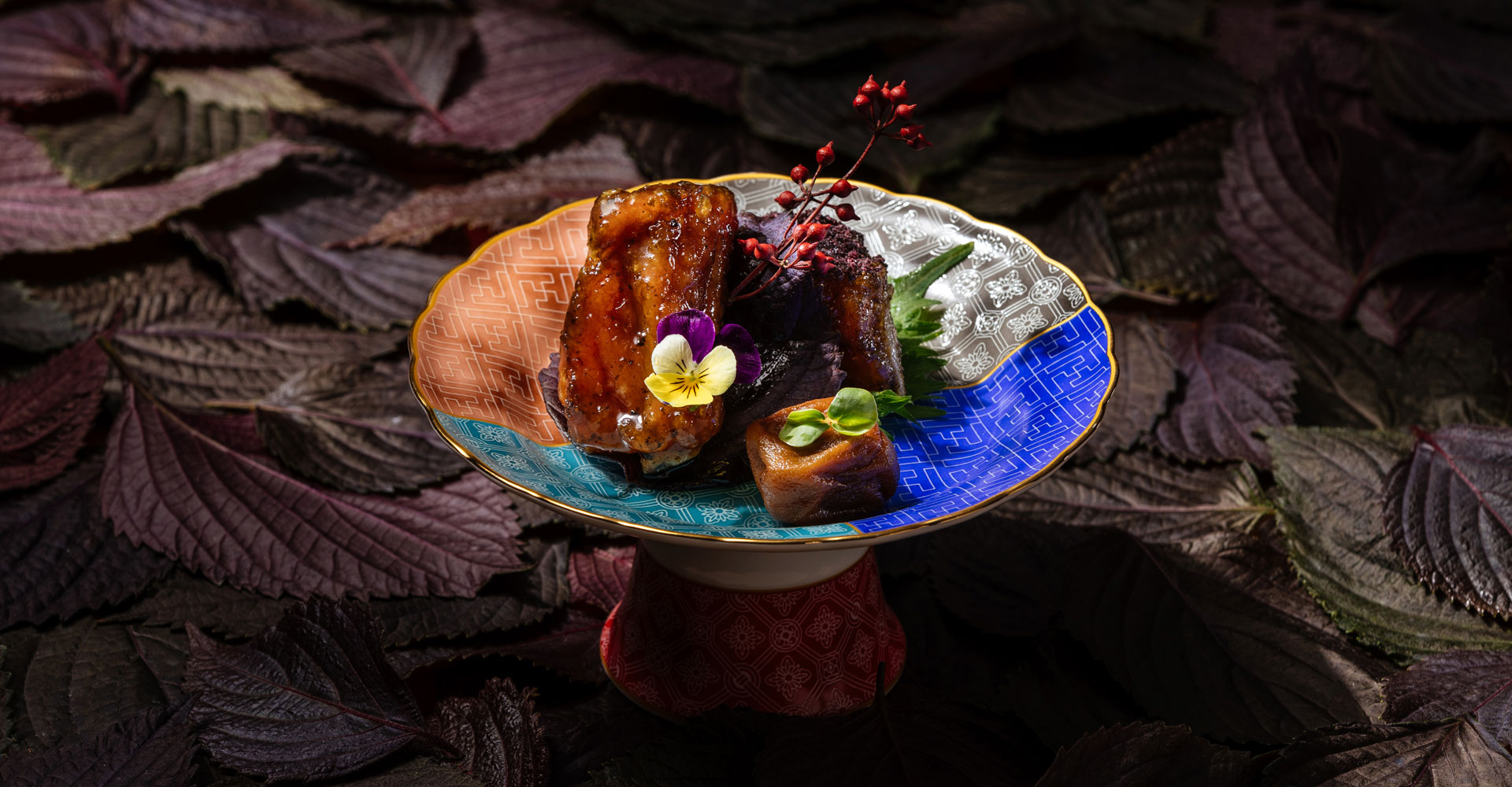 新竹台灣菜_頂級客家料理_推薦_滿月樓_紫蘇梅排骨